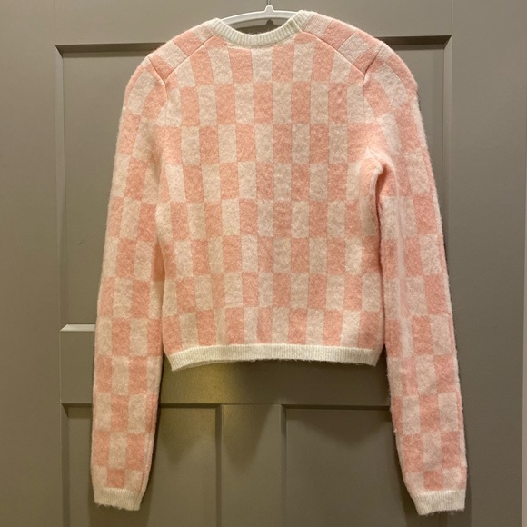 NWT Nanushka Feline Sweater Pink and Cream - Size - Picture 14 of 16